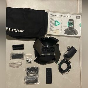 JBL On Stage Micro III Black Speaker Dock